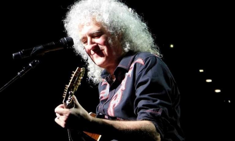 Brian May en concierto en 2019