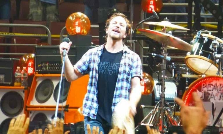 Eddie Vedder en Philadelphia con Pearl Jam en 2017