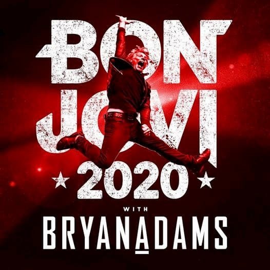 Poster del 2020 Tour de Bon Jovi
