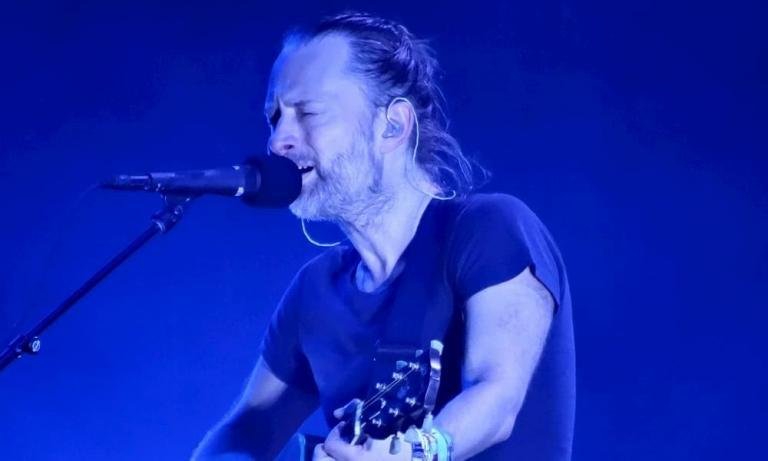 Thom Yorke en Tejas en 2016