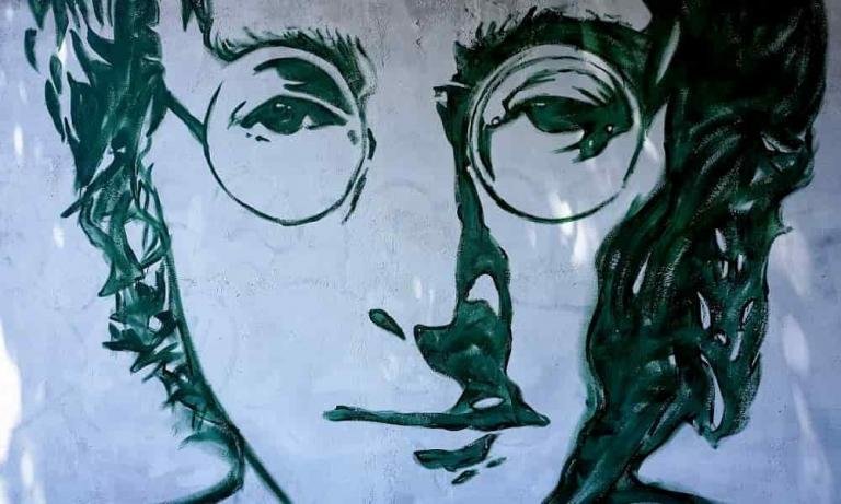 Un retrato pop de John Lennon