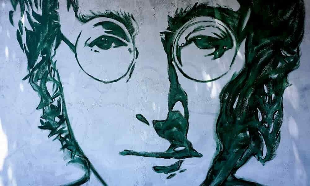 Un retrato pop de John Lennon