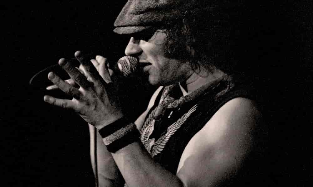 Brian Johnson en 1988