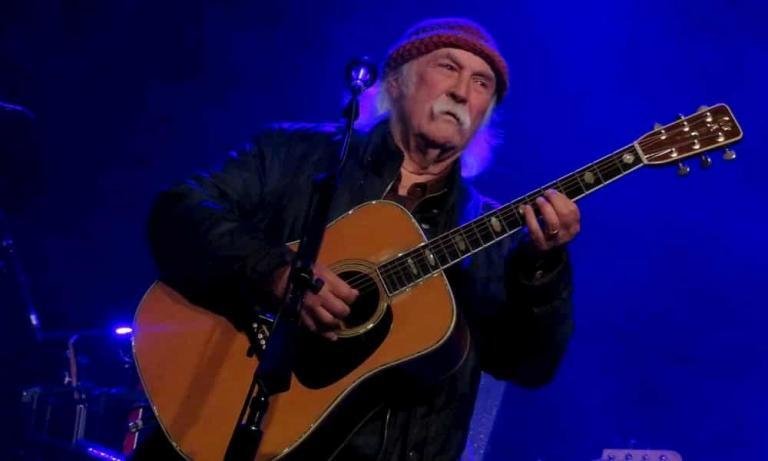 David Crosby en concierto en 2019