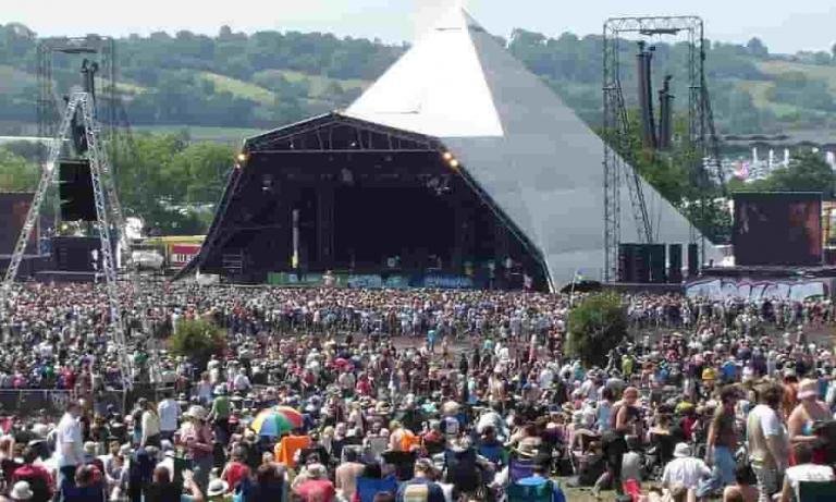 El festival de Glastonbury en 2005