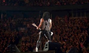 Paul Stanley de Kiss en concierto
