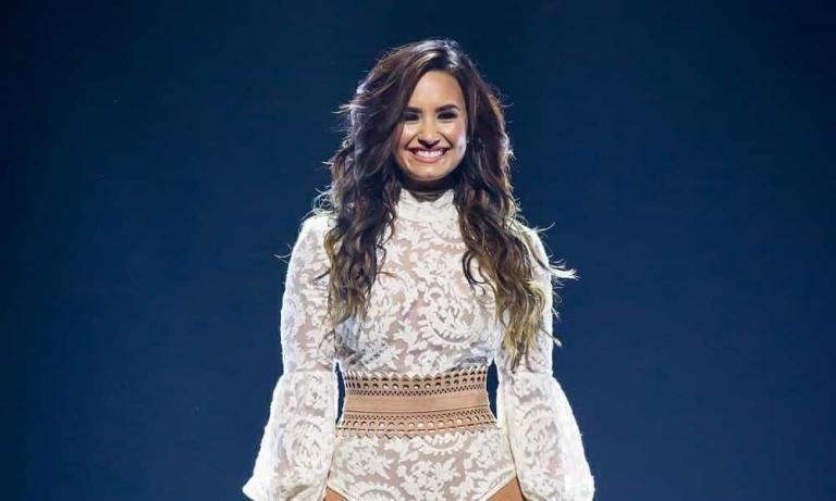 Demi Lovato en Tour en 2017