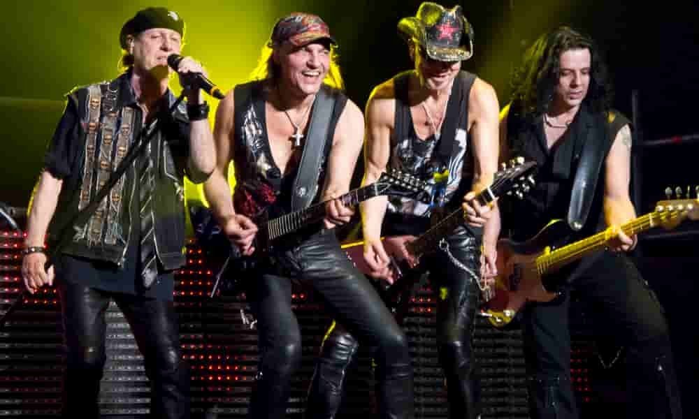 La banda alemana Scorpions en 2020 La banda alemana Scorpions en 2020