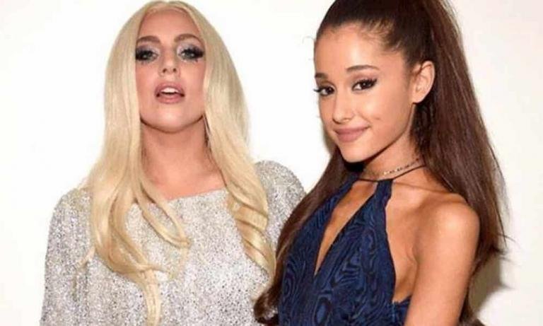 Lady Gaga con Ariana Granda