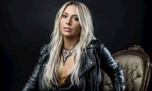 Lady Gaga en una foto de arte