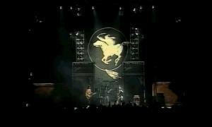 Neil Young con Crazy Horse en 1991