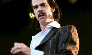 Nick Cave en un concierto live