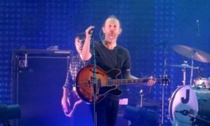 Radiohead en concierto en 2000