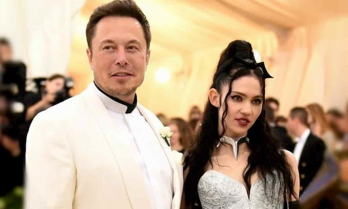 Grimes con Elon Musk