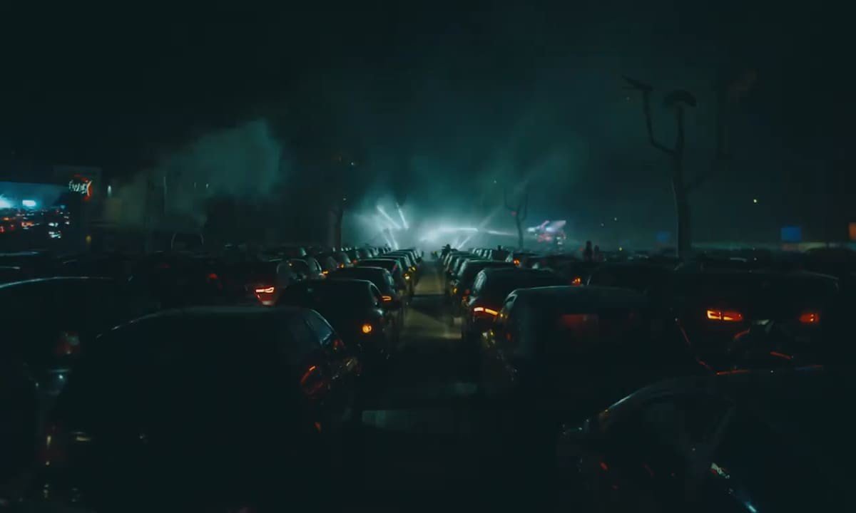 Rave drive-in en Alemania