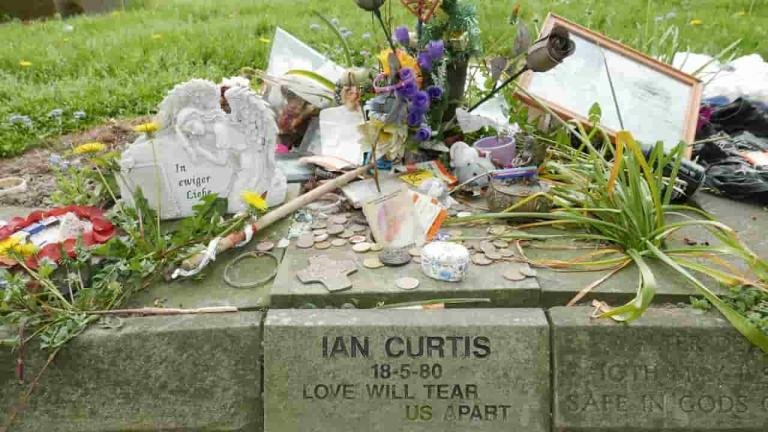 Tumba de Ian Curtis