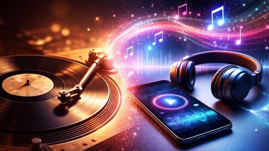 Del vinilo al streaming con IA: así ha cambiado la forma de escuchar música